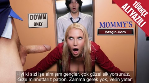 Asansörde Mahsur Kalan Patronlarını Sikerek Stres Azaltan Genç Elemanlar Altyazılı Hd Porno izle